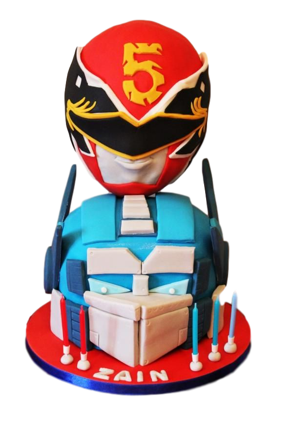Power Rangers Samurai cake 3