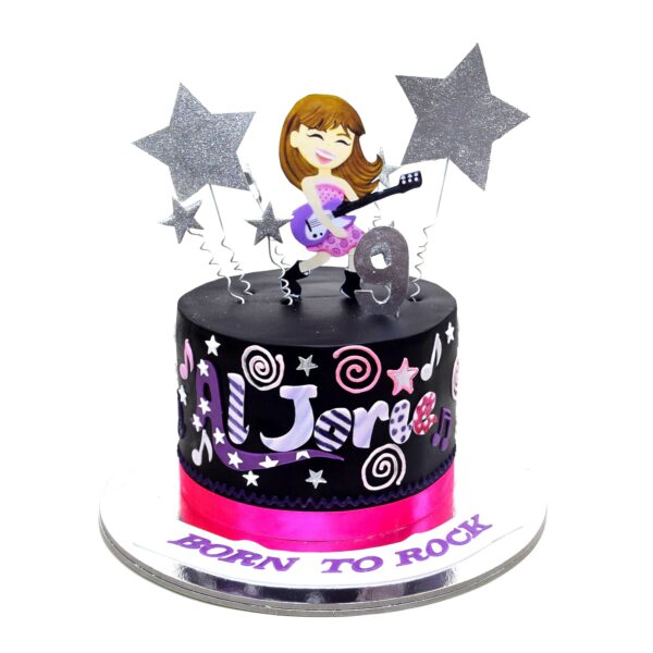 Rock star cake 5