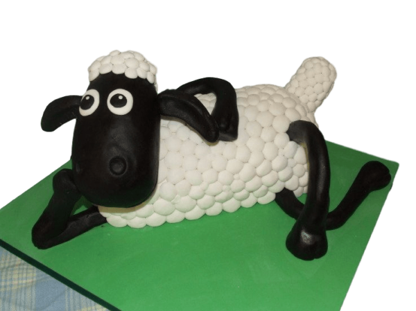 Shaun the sheep cake 3