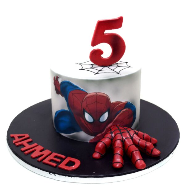 Spiderman Cake 31