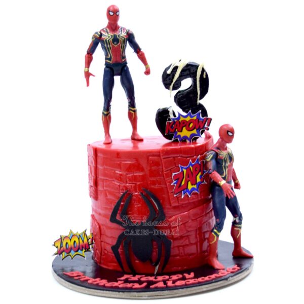 Spiderman cake 40