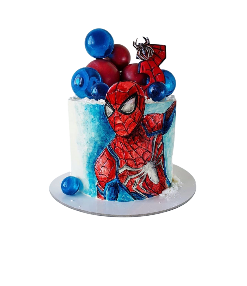 Spiderman Cake 1