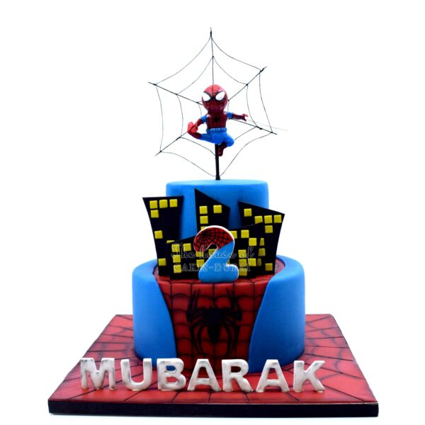 Spiderman cake 19