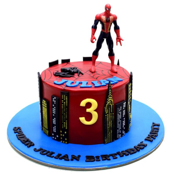 Spiderman cake 21