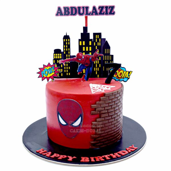 Spiderman cake 27