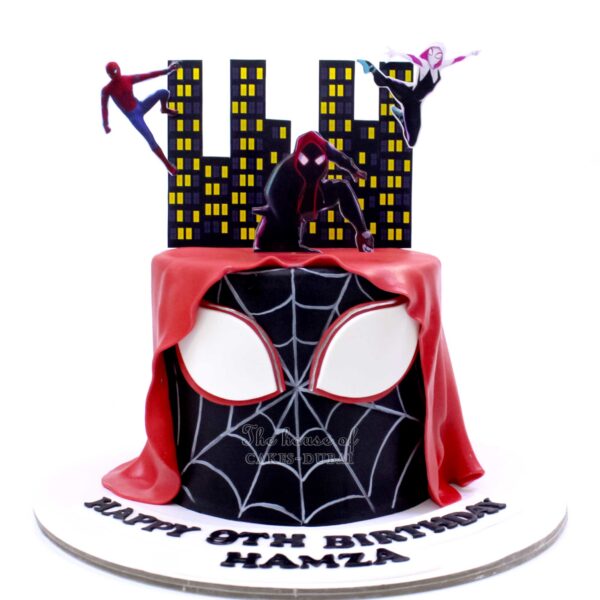 Spiderman Cake 39