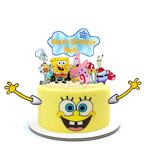 Sponge Bob Theme Cake