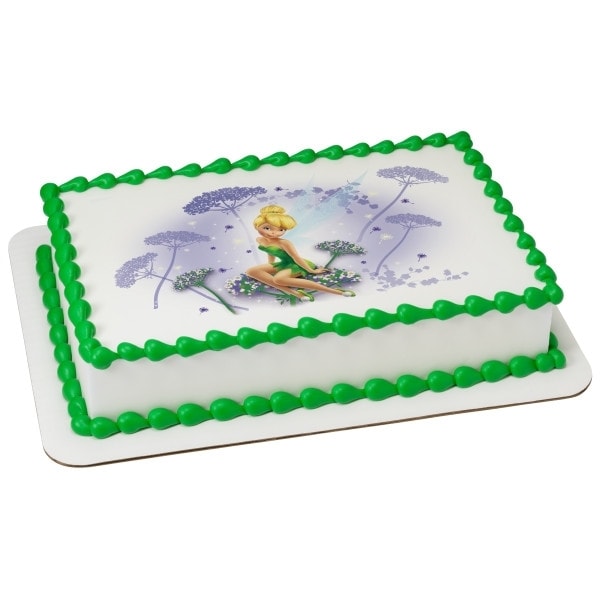 Tinkerbell Cake with photo 1