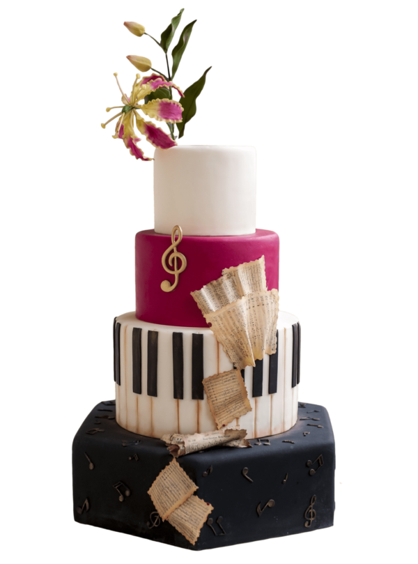 Piano Cake 5