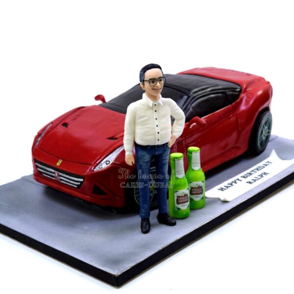 Ferrari car cake 14