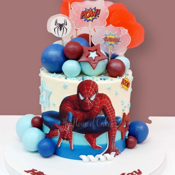 Spiderman Cake in Dubai