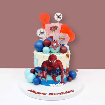 Spiderman cake