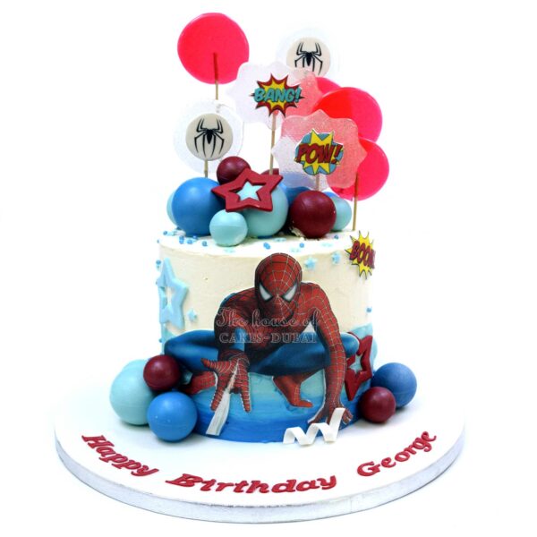Spiderman cake 41