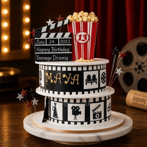 Teenage Drama Movie Theme Cake in Dubai