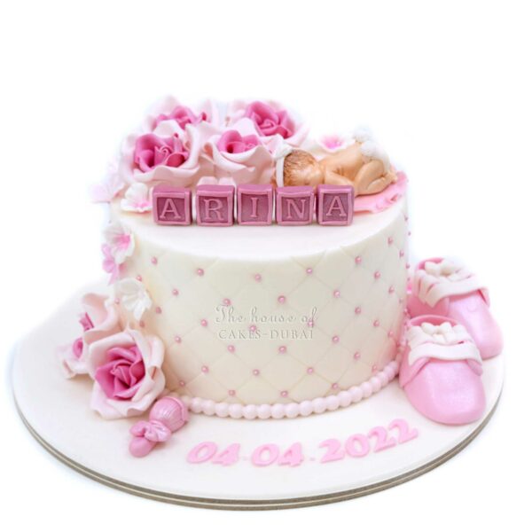 Pretty Baby Girl Cake