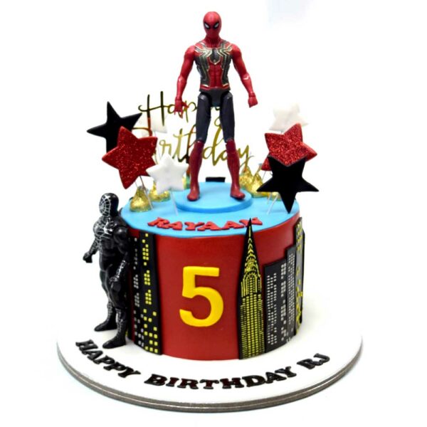 Spiderman cake 42