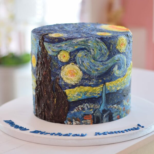 The Starry night cake
