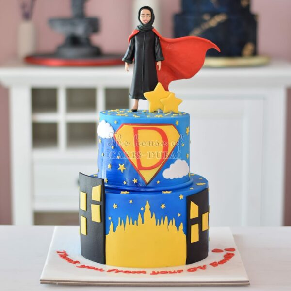 Amazing Superwoman Cake