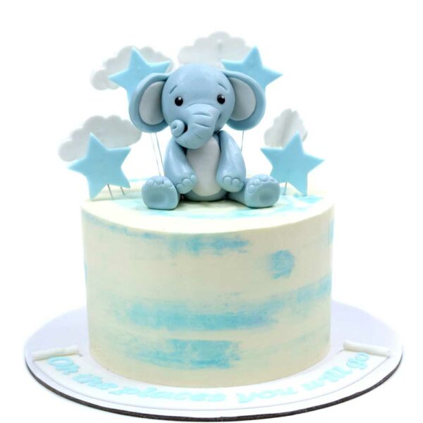 Cute elephant cake 6