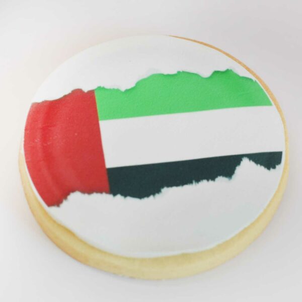Cookies with UAE flag
