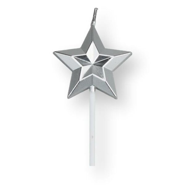Star Silver Candle