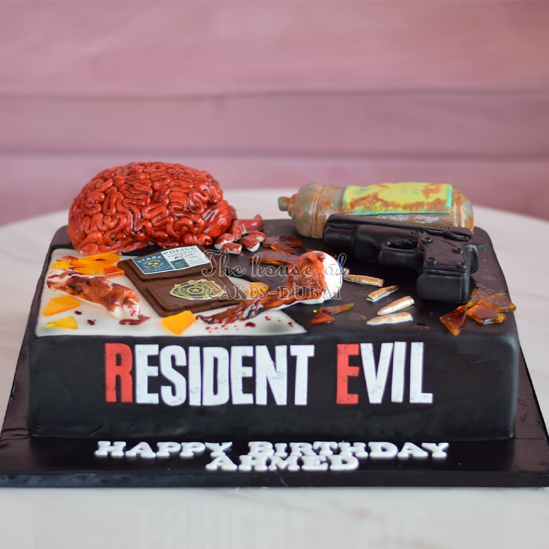 Resident Evil Cake The House of Cakes Dubai