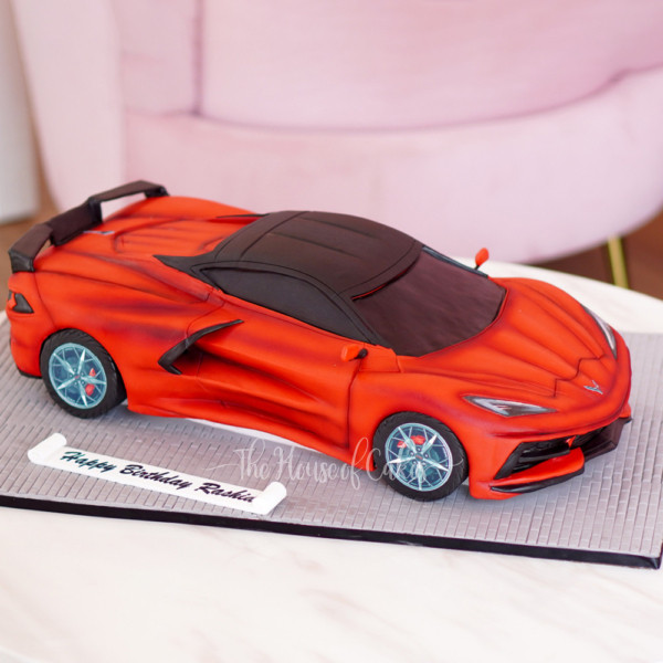 Corvette Stingray Car Cake in Dubai