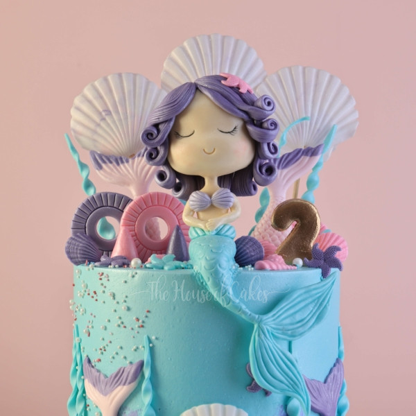 Cutest Mermaid Cake in Dubai