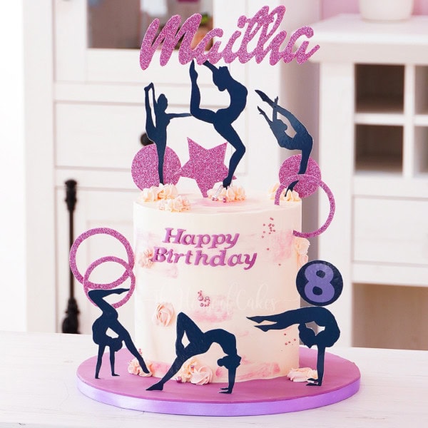 Gymnastics Cake