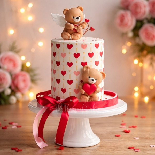 Cute Valentine's Day Cake
