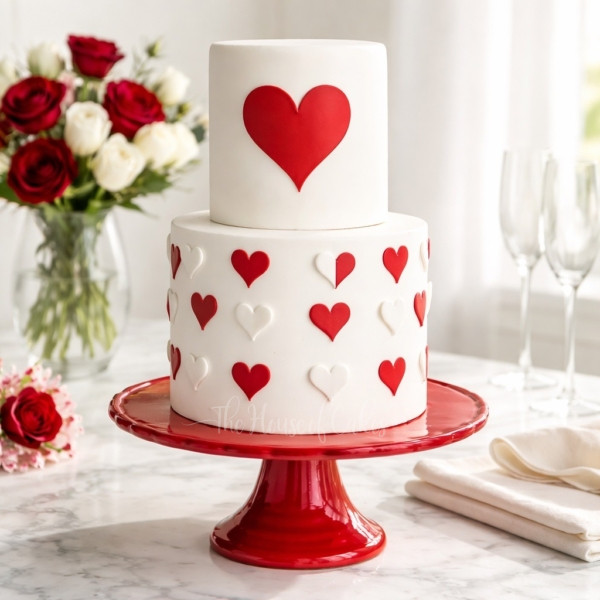 Open your heart cake