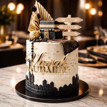 Umrah Mubarak cake