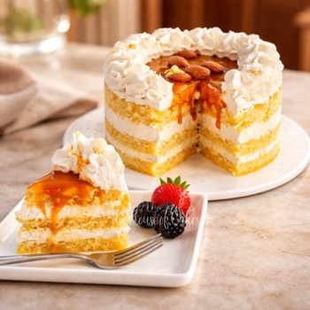 Toffee Caramel Dream Cake