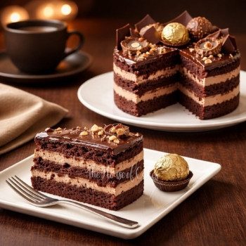 Ferrero Rocher Cake