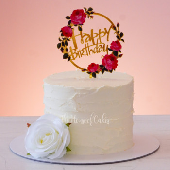 simple elehant birthday cake in dubai