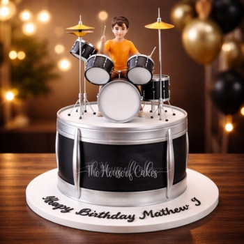 Drummer Cake