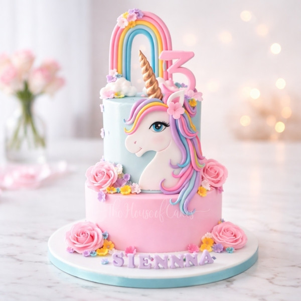 Amazing Unicorn Cake in Dubai