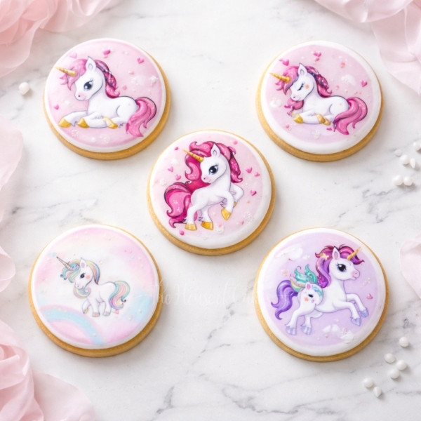Cute Unicorn Cookies in Dubai
