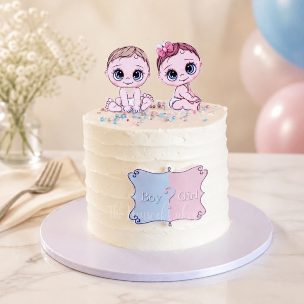 Boy or Girl – Gender Reveal Cake in Dubai