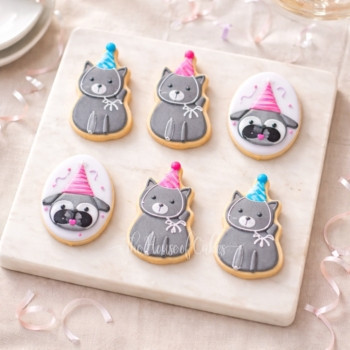Cats and dogs cookies