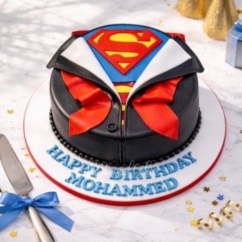 Superman Cake in Dubai