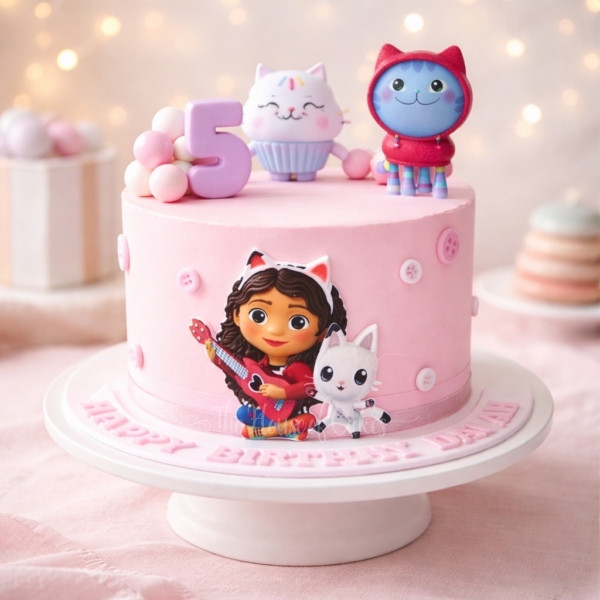 Gabby's Dollhouse Cake