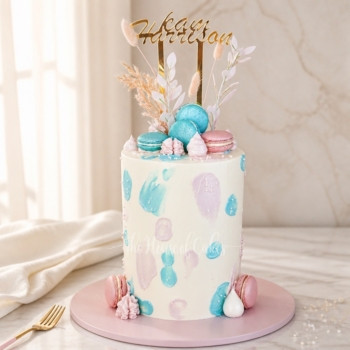 Gender Reveal Cake in Dubai