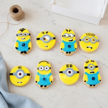 Minion cookies