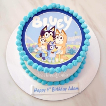 Bluey and Bingo Cake