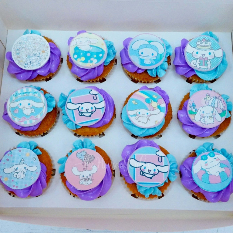 Cinnamoroll Cupcakes The House Of Cakes Dubai