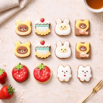 Cute Kawaii Sanrio cookies