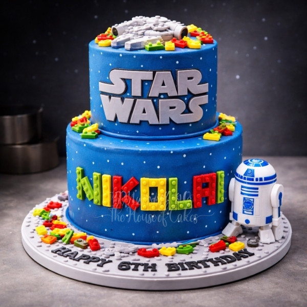 Lego Star Wars Cake