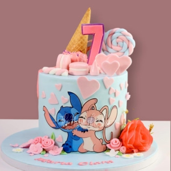 Lilo and Stitch Cake