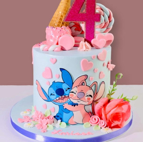 Lilo and Stitch Cake